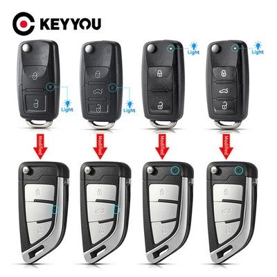 Keyyou Car Key Case Shell Compatible With Vehicle Key Fob Protective Hard