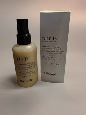 Philosophy Purity Made Simple Moisturizer - Ultra light  4.7 fl oz