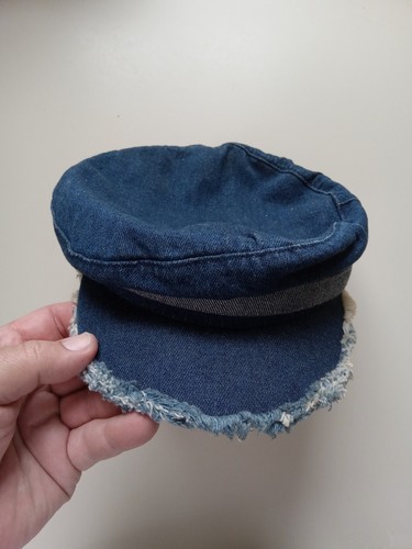 Unisex Jeans Style Fisherman Cap / Sailor Mariner Hat USED GOOD CONDITION