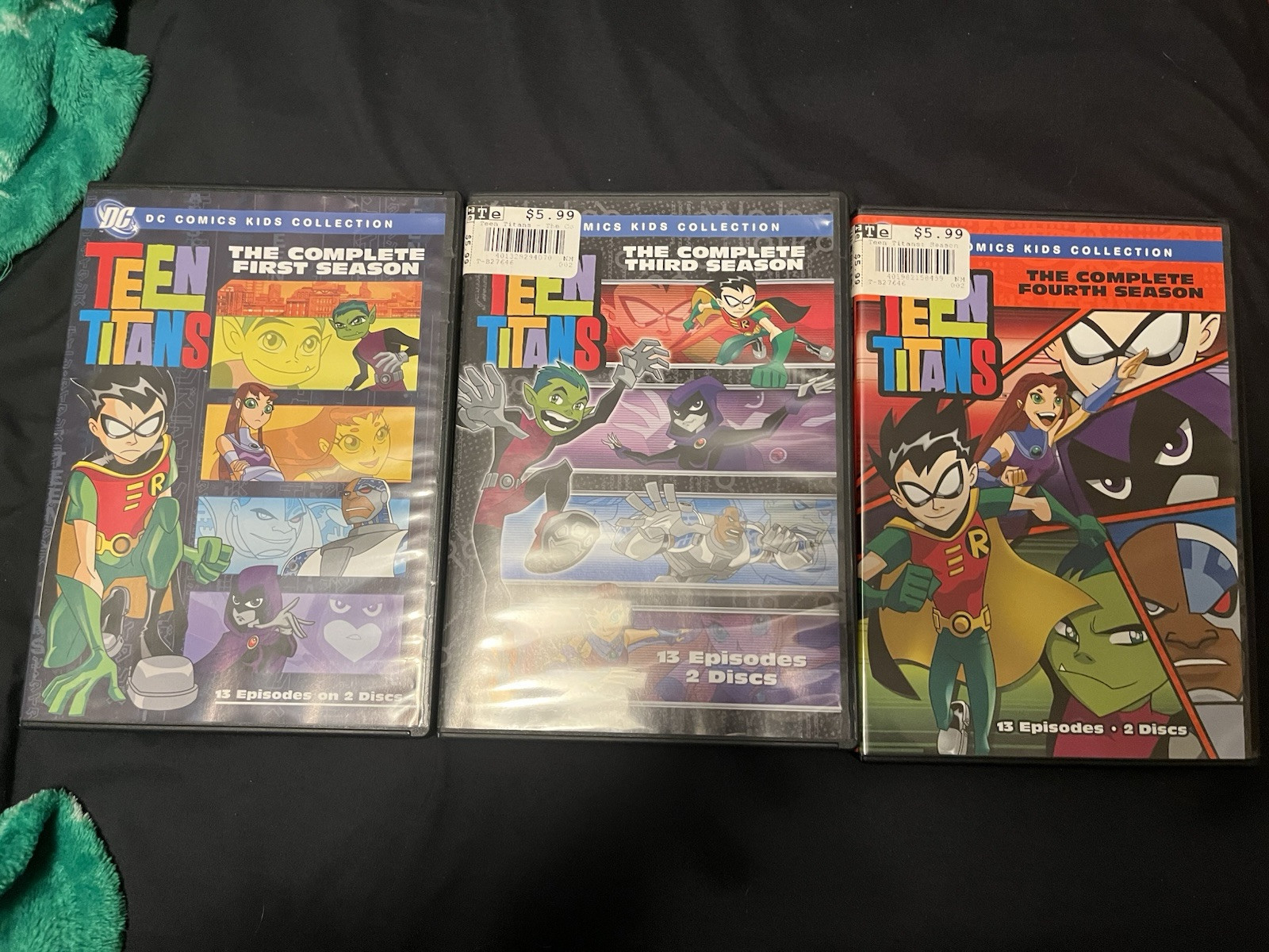 Teen Titans Season 1,3,4