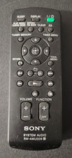 Sony Wireless System Audio Remote Control RM-AMU009 Black for Sony Systems