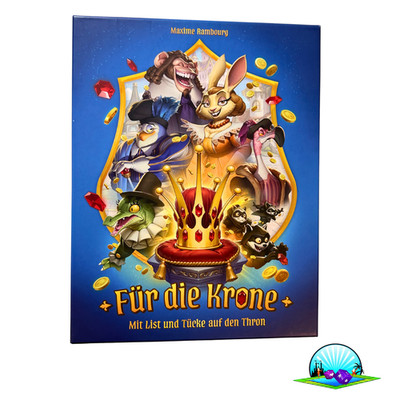 Für die Krone Asmodee Brettspiel Spiel - Vollständig
