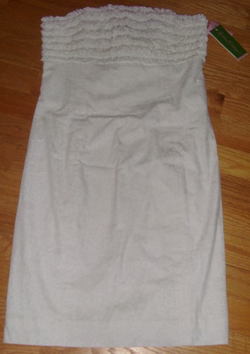 Nuevo con etiquetas Vestido Lilly Pulitzer Franco Sin Tirantes Talla 6 ¡¡¡Venta al por menor $198 70% DE DESCUENTO!!!! - Imagen 5 de 8