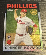 2021 Topps Spencer Howard Rookie 1986 Chrome Mojo Silver Pack