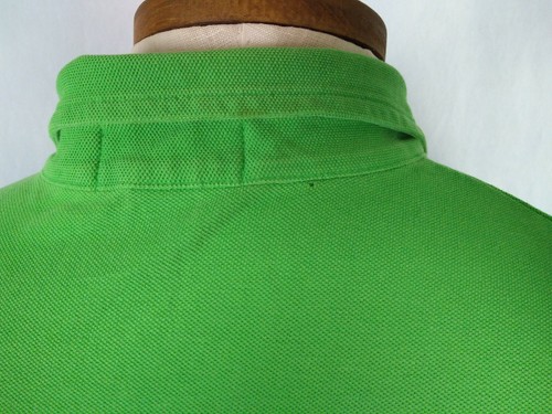 Men's Polo Ralph Lauren Green Polo Shirt Side Pocket Golf Size L - Picture 9 of 12