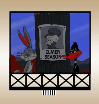 Miller Engineering #88-6501 Elmer Fudd Sign Large 