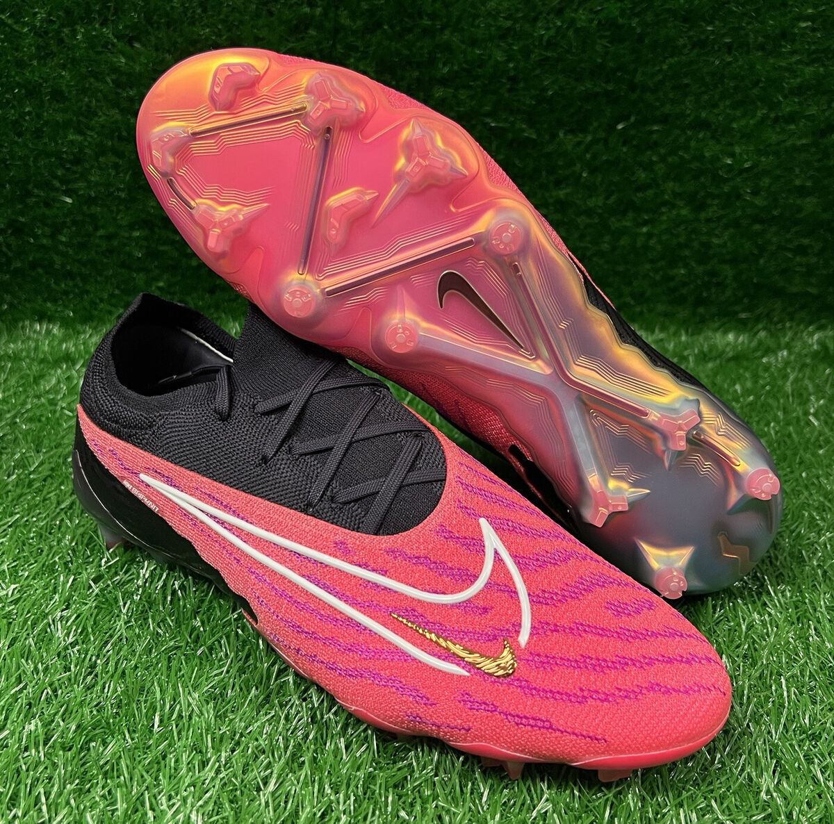 Nike Phantom GX Elite FG Soccer Cleats Size 11.5 DC9968-610 Nike Phantom GX Elite FG Soccer Cleats Size 11.5 DC9968-610