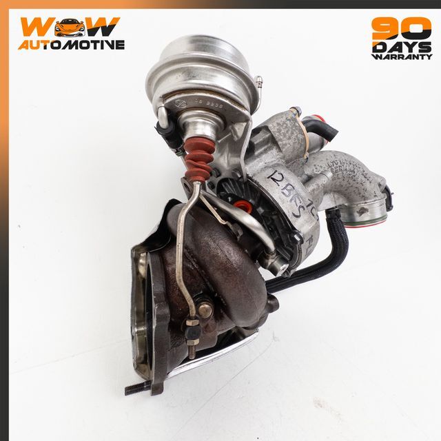 06-17 BENTLEY CONTINENTAL FLYING SPUR FRONT LEFT TURBOCHARGER EXHAUST GAS OEM