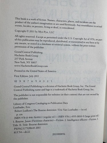 Robert Ludlum Jason Bourne Series 6-Book Set Includes 1st Edition 1st Print HCDJ - Picture 8 of 12