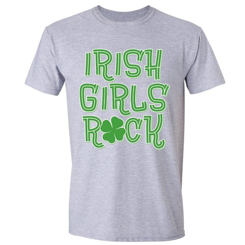 Men's St. Patrick's Day Shamrock Clover Shenanigans Irish Unisex T-Shirt Grey - Picture 16 of 18