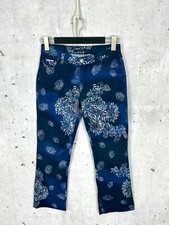 Valentino Vintage Floral Print Made in Italy Women  s Pants Size 28