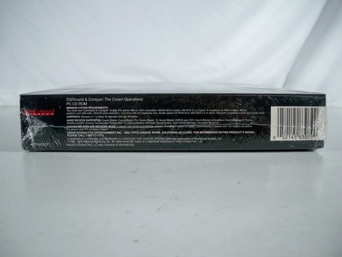 K24i0656 COMMAND & CONQUER COVERT OPERATIONS MISB MINT IN SEALED BIG BOX 1996 - Picture 6 of 12