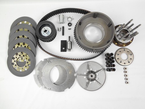 1968-1984 kit completo de transmisión por correa primaria arranque eléctrico de 3 o 5 clavijas con cinturón I - Imagen 2 de 7