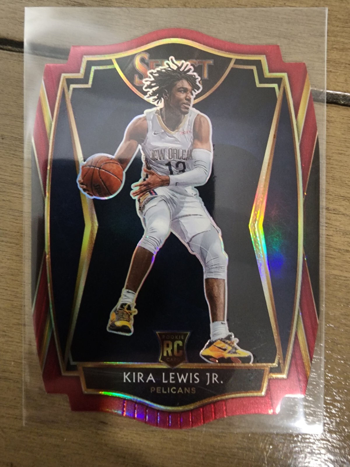 Kira Lewis Jr 2020-21 Select Premier Level Rookie RC Maroon Prizm /175