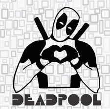 DEADPOOL Logo Sticker Decal Car truck Comic Super Hero