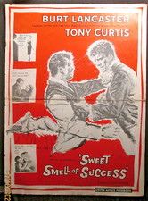 BURT LANCASTER,TONY CURTIS (SWEET SMELL OF SUCCESS) 1957 MOVIE PRESSBOOK