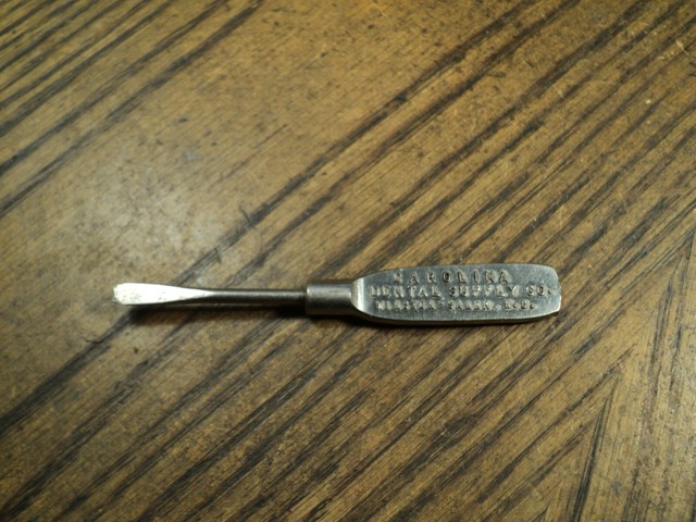 Vintage Carolina Dental Supply Co Screwdriver Tool Winston Vintage Carolina Dental Supply Co Screwdriver Tool Winston
