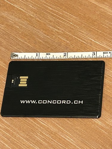 Brand New! Authentic CONCORD Watch Instruction Manual Digital Edition Card - Picture 3 of 4