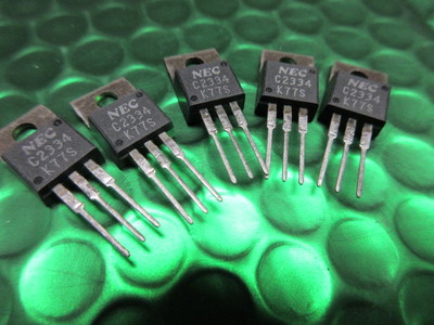 NEC 2SC2334 Transistor TO-220 Vintage Radio Audio 10 Stück Original Neu MPN