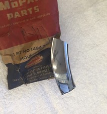 Nos Mopar 1953 Plymouth Left Fender Hood Extension Moulding 1494335