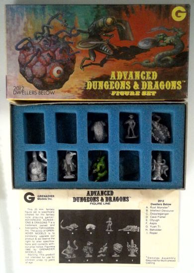 1x V00656: Advanced Dungeons & Dragons Figure Set: Dwellers