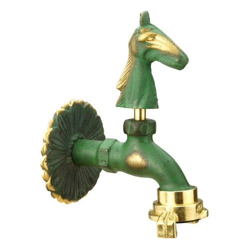 Nostalgie Messing Wasserhahn 1/2" Auslaufhahn Auslaufventil Antik Garten Aussen - Bild 19 von 43