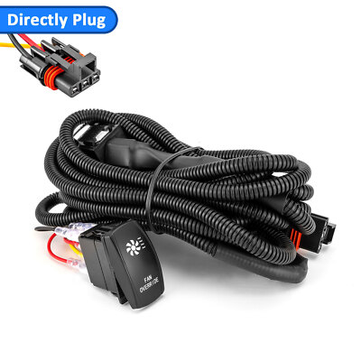 Fan Override Switch Wire Harness Kit For Polaris General 1000 XP Pulse Busbar