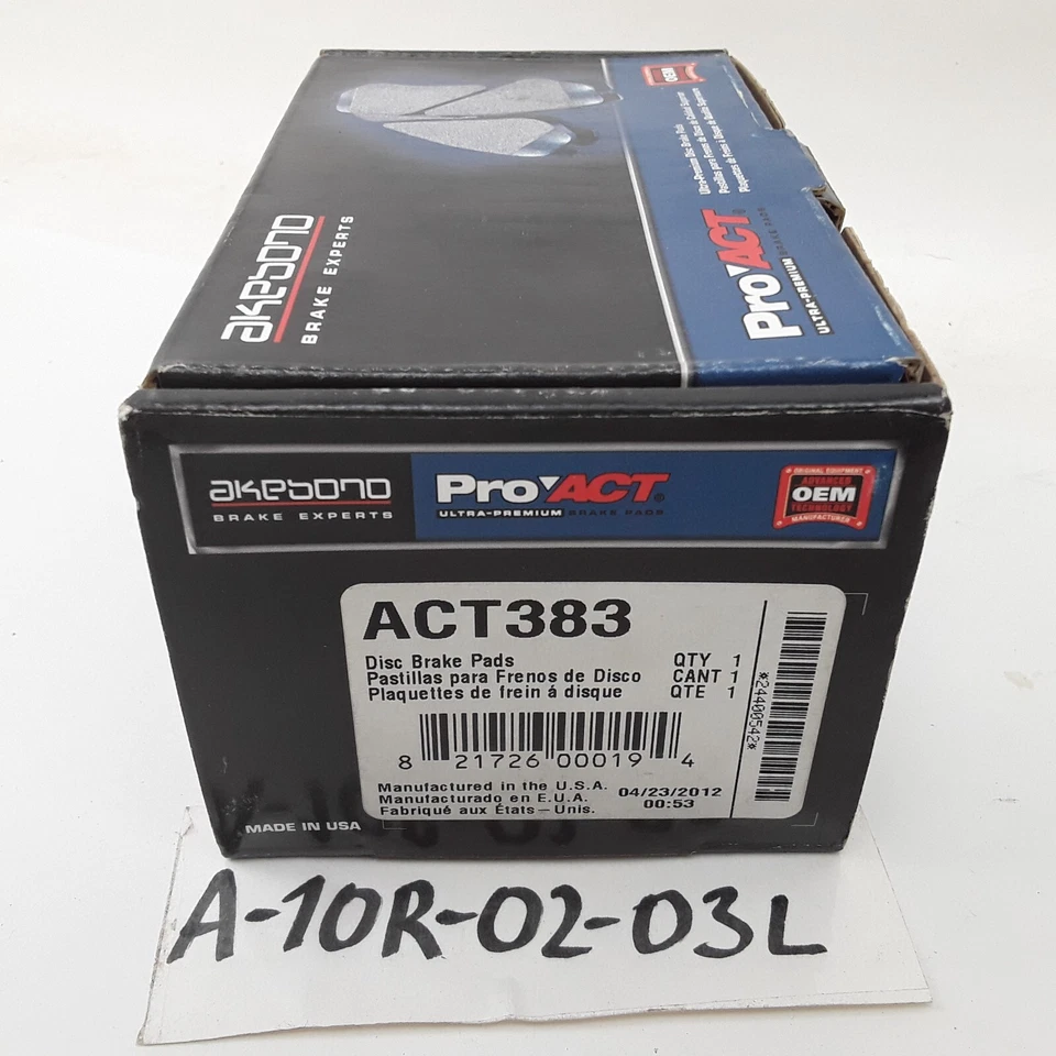 Juego de pastillas de freno de disco trasero para Dodge Avenger, Chrysler Sebring, Dodge Stratus y más Foto 4 de 4