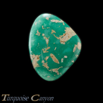 Natural Broken Arrow Mine Turquoise Loose Stone 56.5ct SKU227149