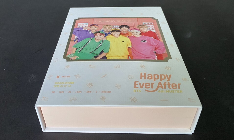 BTS-4TH MUSTER HAPPY EVER AFTER BLU RAY FULL SET NM CONDITION