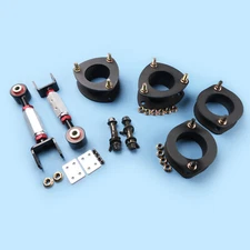 For Honda CRV 2002-2006 Front 3" Rear 3" Lift Kit+Camber Arm Front Rear Bolt