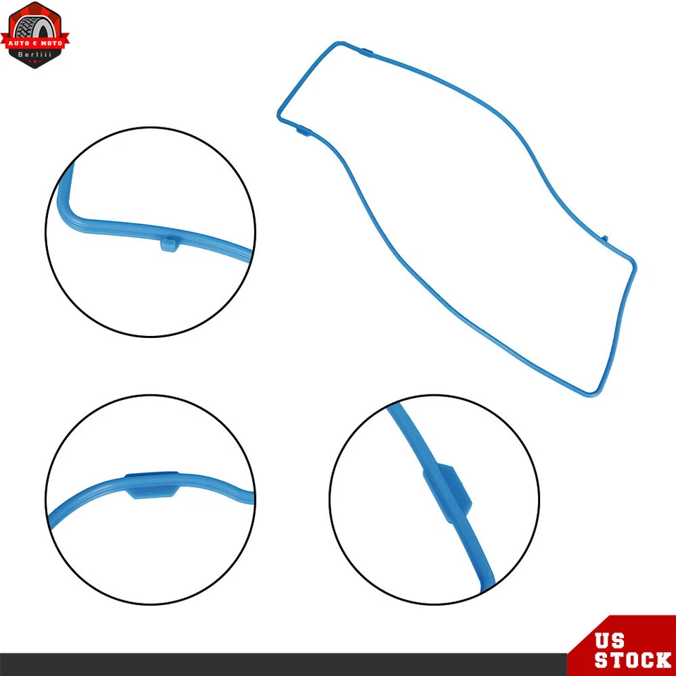 Juego de juntas de cubierta de válvula con ojales para Ford Crown Victoria 1992-2002 4,6 L 2 piezas Foto 3 de 4