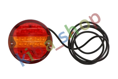 RIGHT OR LEFT REAR LAMP L/R LED 24V RED WITH AN INDICATOR LOAD RESISTOR