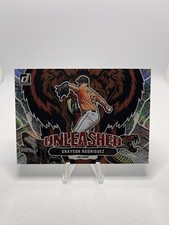 Grayson Rodriguez Silver Rapture Unleashed Prospect 2023 Donruss #15 Orioles