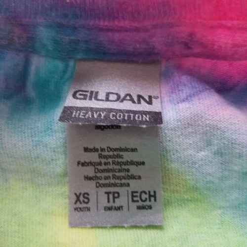 Myrtle Beach SC Kids Tie-dye T-Shirt Short Sleeve Unicorn Graphic Neon - Picture 2 of 4