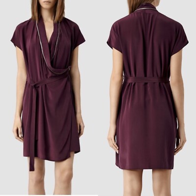 ALLSAINTS 　SATIN DRESS　新品・タグ付 価格:33000円 ALLSAINTS（オールセインツ）の「BLAZE SATIN DRESS | BLAZE