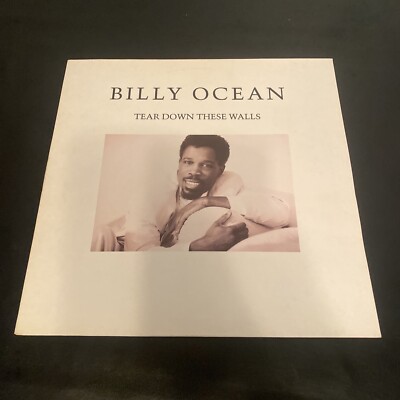 Billy Ocean: Tear Down These Walls 12'' Vinyl LP 1988 VG+/VG+