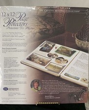 Creative Memories Page Protectors 12 X 12 LOT of 4 1999 Made in USA