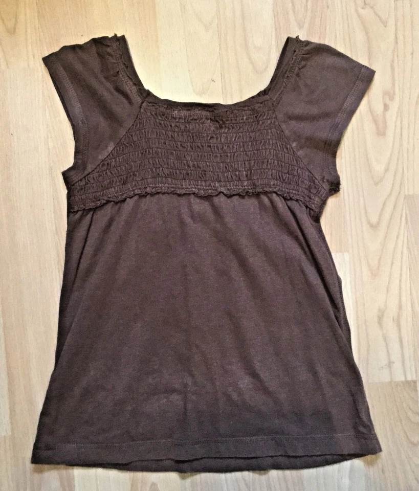 Gap Kids Girls Beaded 2 Piece Top & Skirt Outfit Brown Size 4/5 - Image 3 of 4