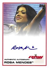 2013 Topps WWE Rosa Mendes Autograph