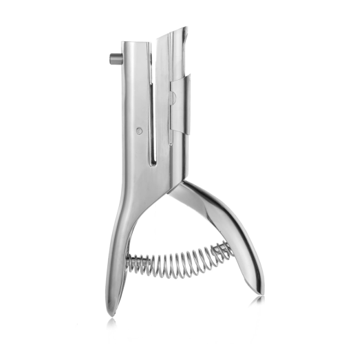 Heavy Duty 2 Inch Single Hole Punch for Paper, Cardboard, and ID Cards