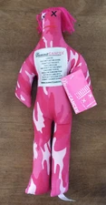 Pink Dammit Cancer Doll Limited Edition Stress Relief Plush Camo 2022