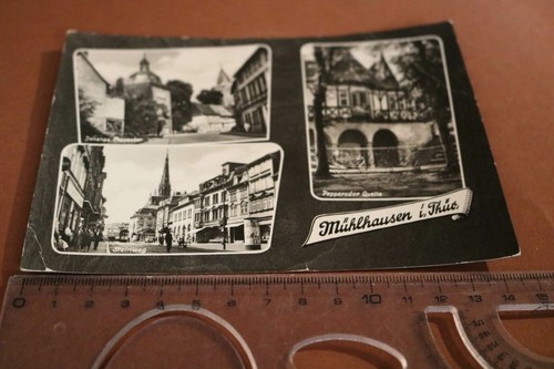 tolle alte Karte - Mühlhausen i. Thür. Ansichten - 60er Jahre - 第 1/1 張圖片