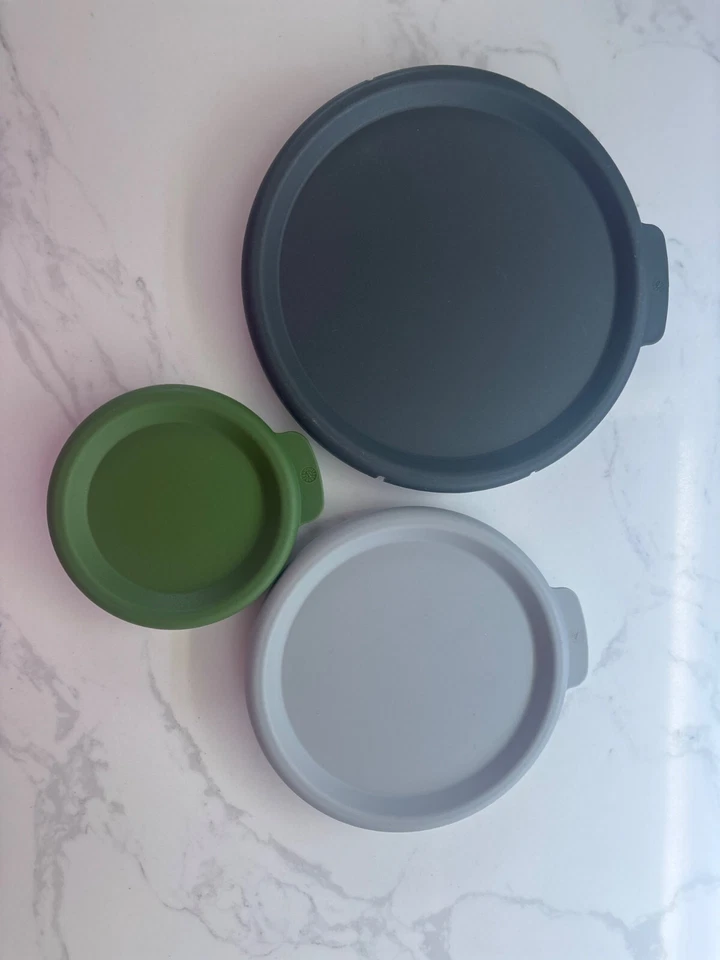 Conjunto de tampa elástica de silicone Tovolo - 3 tamanhos - Imagem 3 de 4