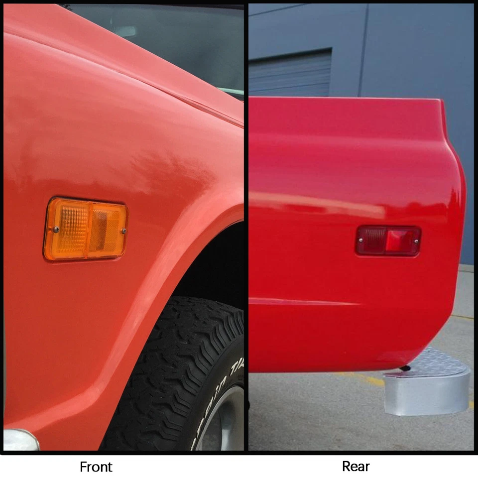 Front Rear Side Marker Turn Light For 1968-72 Chevy C10 GMC C15 C25 K15 Pickup Foto 2 de 4