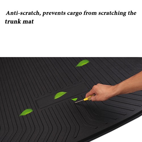 Rear Trunk Tray Upper Cargo Liner Rubber Floor Mat A For Peugeot 4008 2017-2023 - Picture 5 of 10