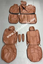 Katzkin Gmc Sierra Chevy Silverado Crew Cab Mahogany Leather Seat Covers