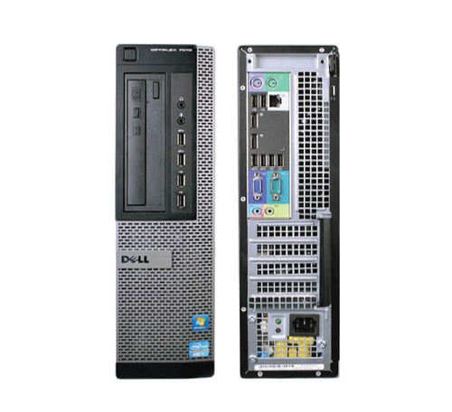 Dell Optiplex 7010 Desktop PC Core i7 8GB RAM 1TB HDD 256GB SSD Win-10 Wi-Fi - Afbeelding 2 van 6