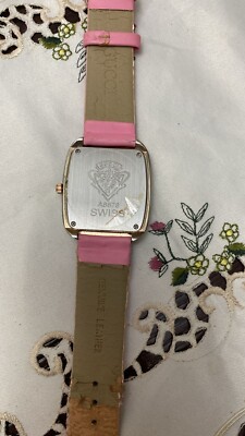 稀少 GUCCI(グッチ) Model 2000 Pink Leather Ladies Watch gucci-watches-gucci-model-2000