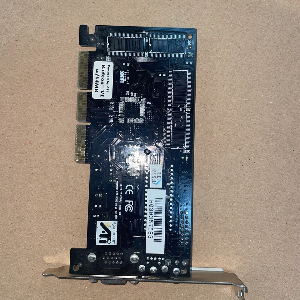 (Grade A) HIS ATi Radeon VE 64MB AGP VGA Card - Image 3 of 3